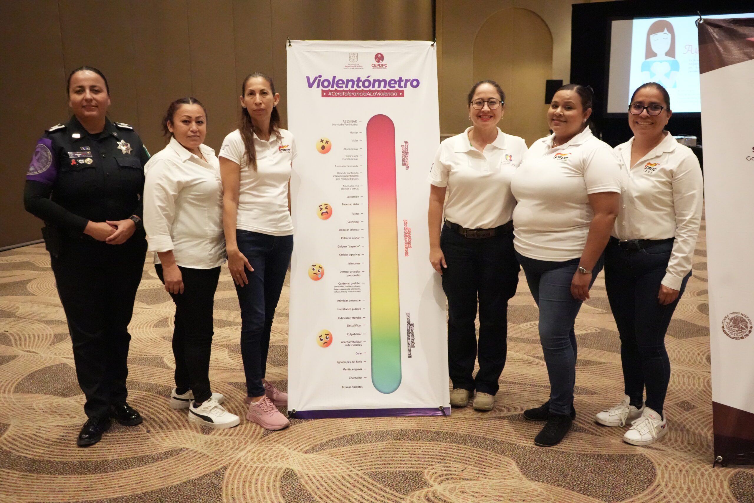 Jornada en Los Cabos: CROC y SSPE trabajan juntos contra la violencia