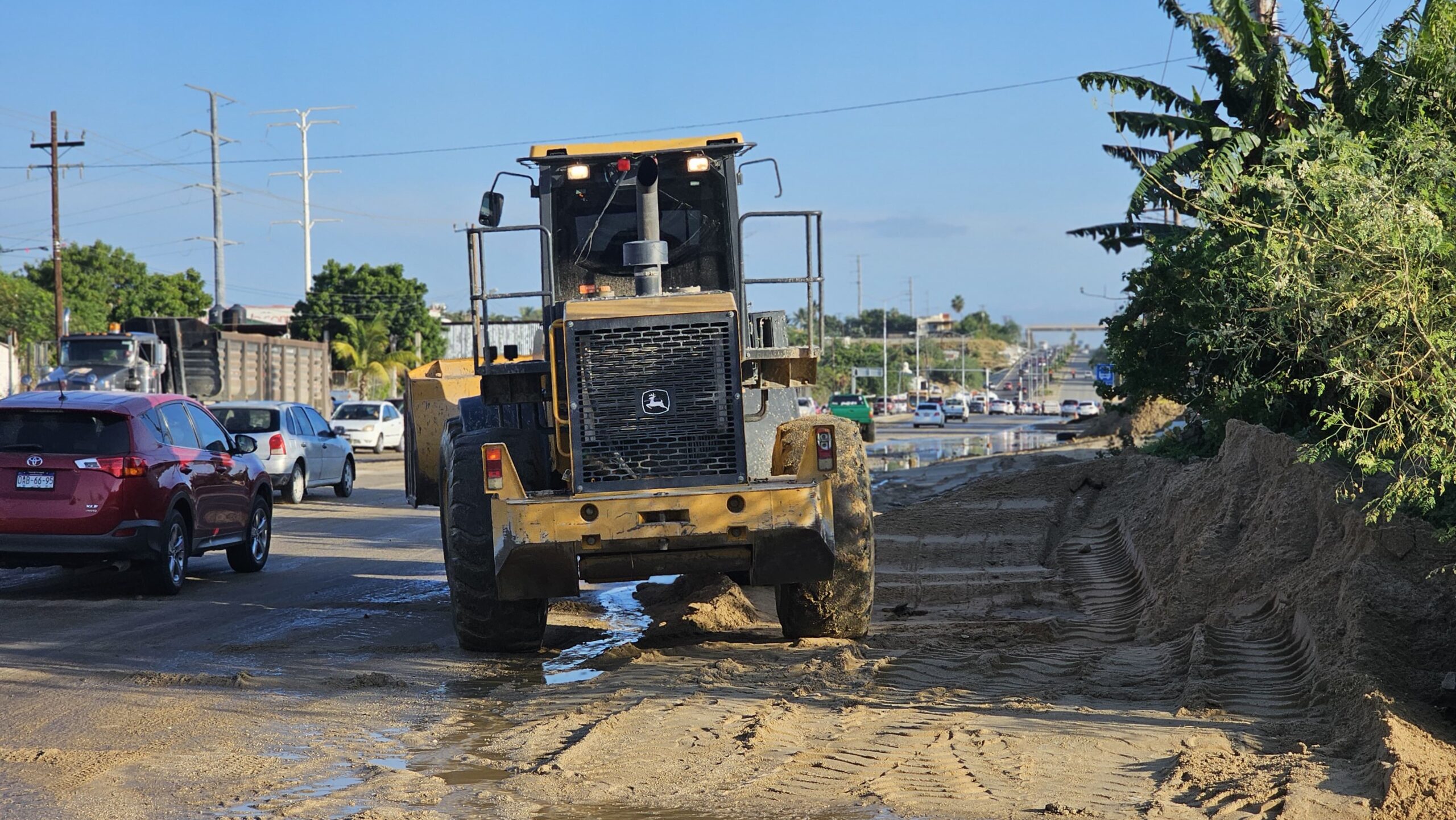 Servicios Públicos actúa rápido tras lluvias en Los Cabos