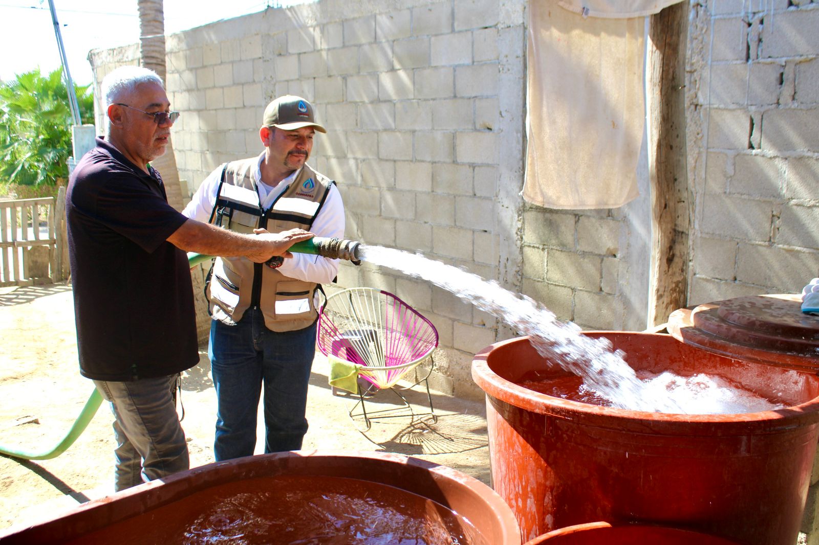 OOMSAPAS responde a crisis hídrica en colonias de Cabo San Lucas