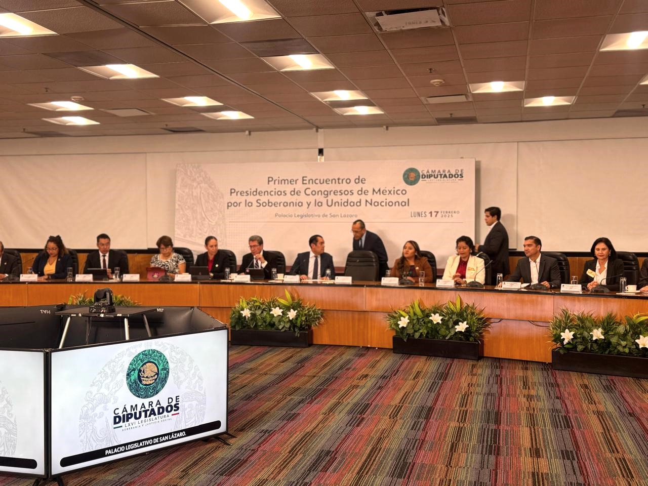 Participa diputada Alondra Torres en el Primer Encuentro de Presidencias de  Congresos de México