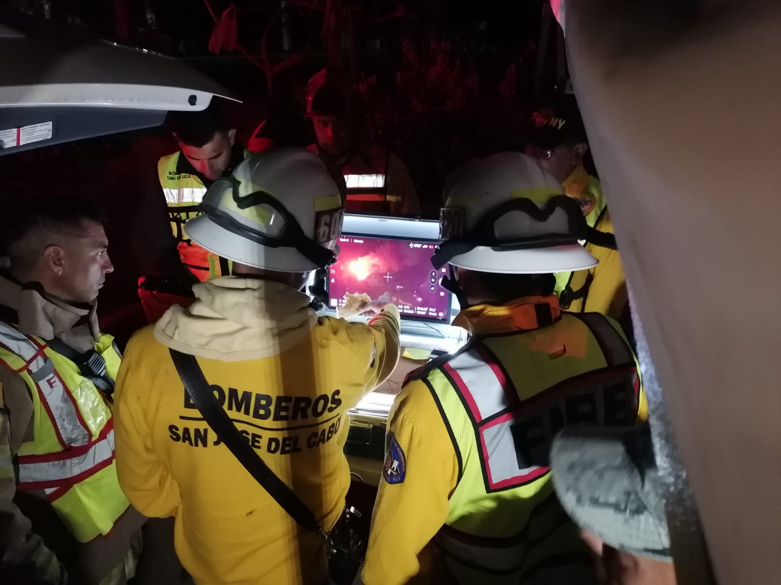 Tres órdenes de gobierno atendieron incendio registrado en San José del Cabo