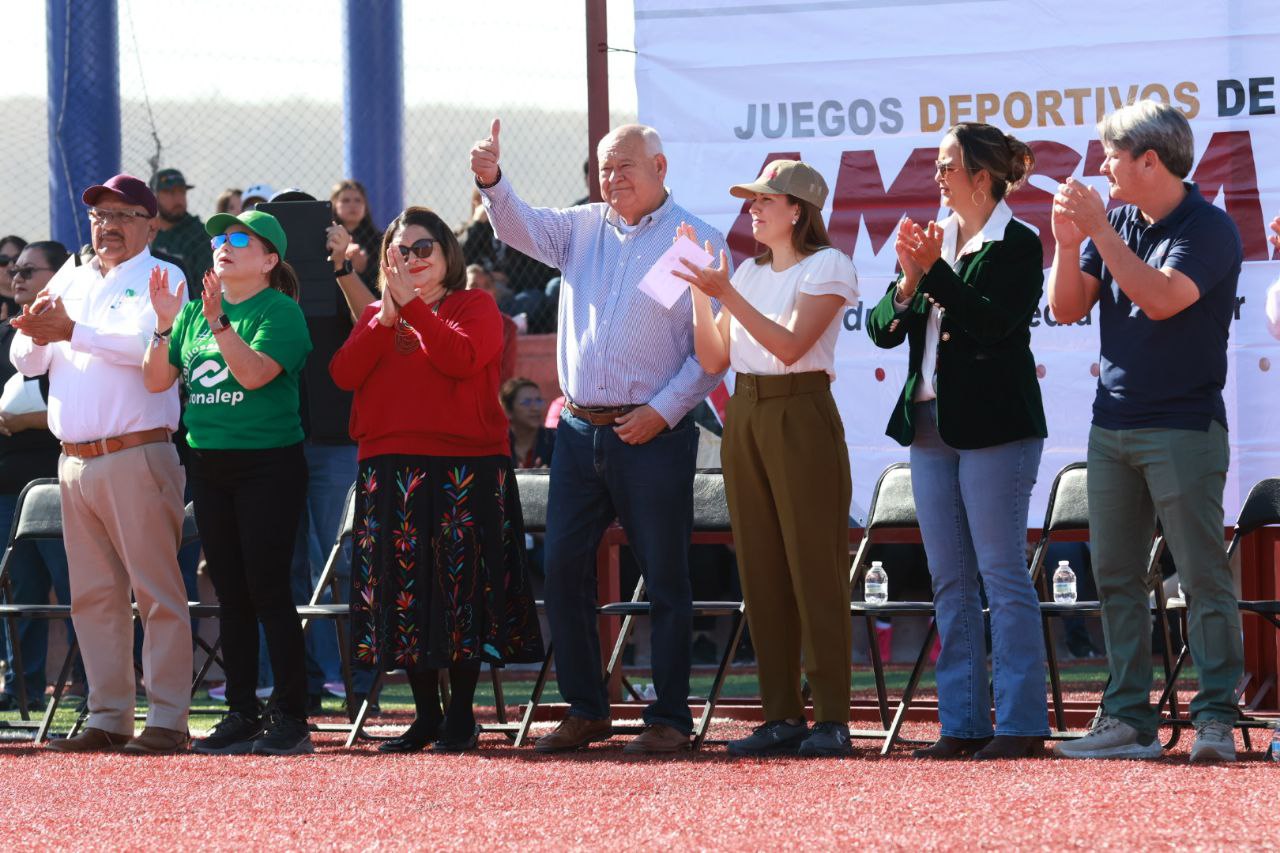 El gobernador Víctor Castro puso en marcha en La Paz los Juegos Deportivos de la Amistad