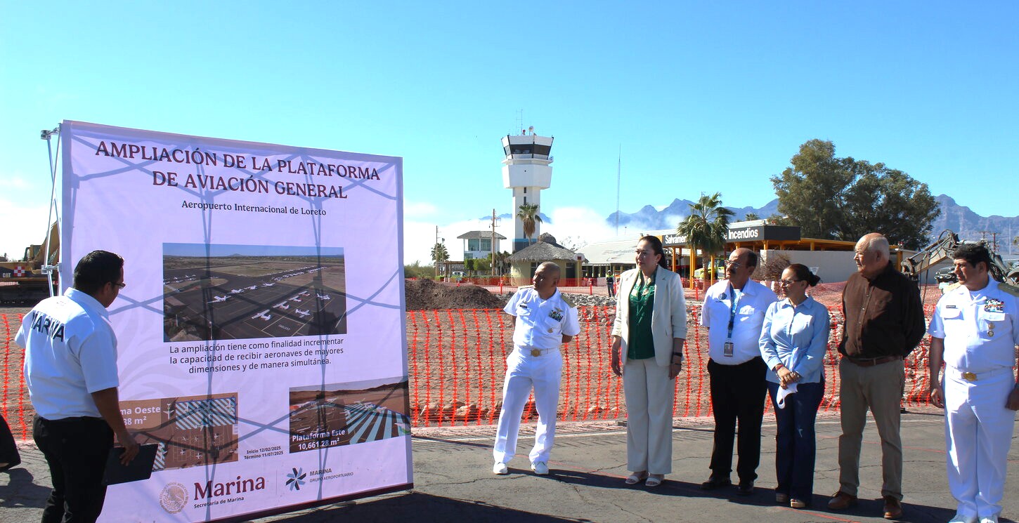 Inician obras de ampliación del Aeropuerto Internacional de Loreto