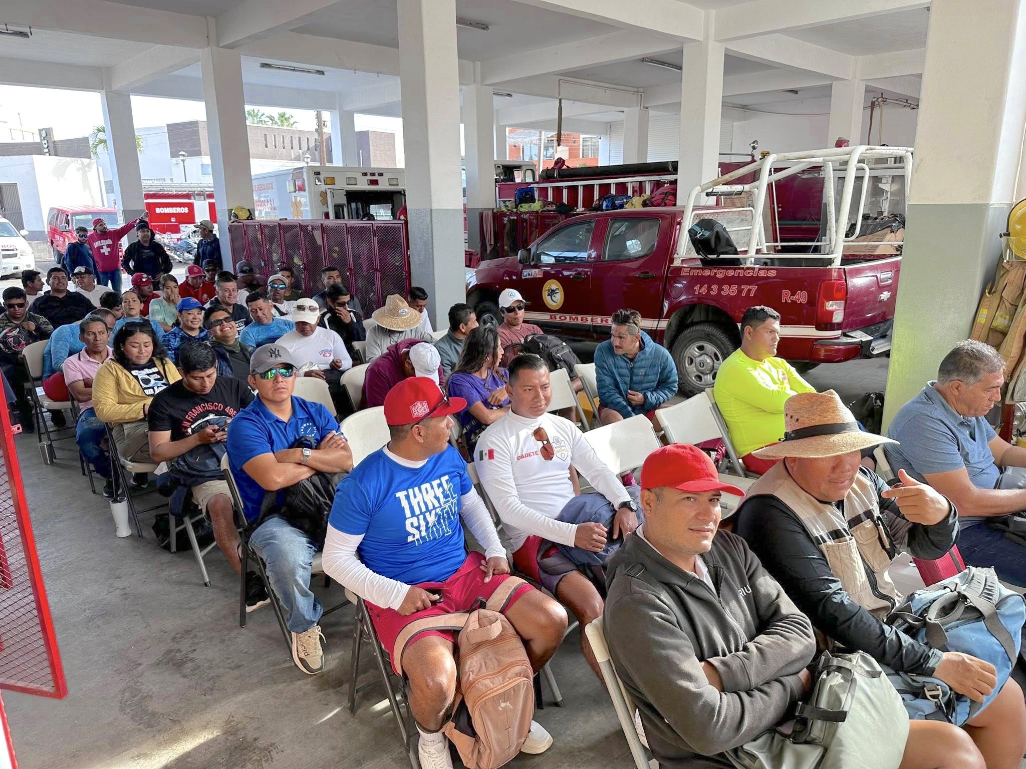 Inicia XXXI Seminario de Rescate Acuático de Bomberos de Cabo San Lucas 