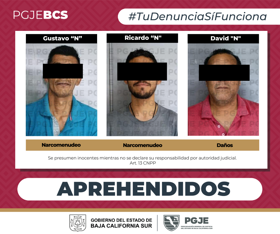 Ejecuta PGJE mandamientos judiciales en colonias de La Paz