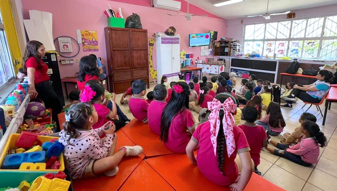 Realizan jornada de educación ambiental en preescolar “Valerio González Canseco” en San José del Cabo