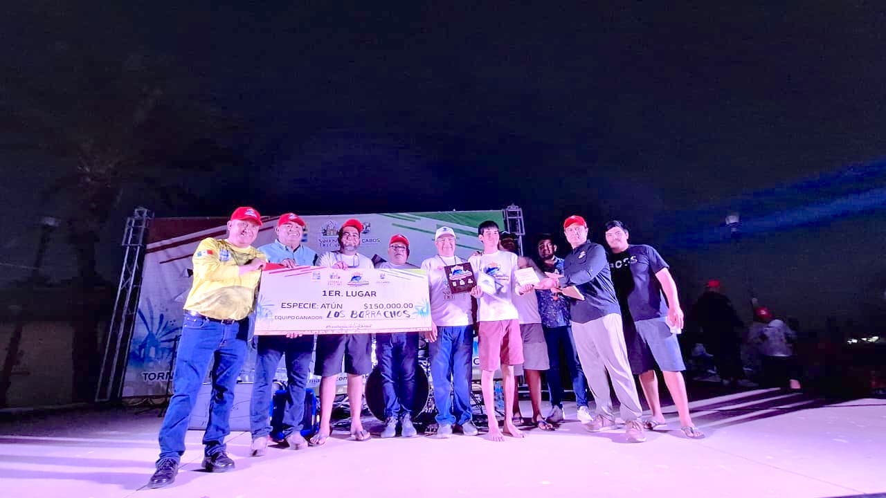 Equipos » Los Borrachos» y «Uno Más», ganan el torneo de pesca Copa Presidente 2026