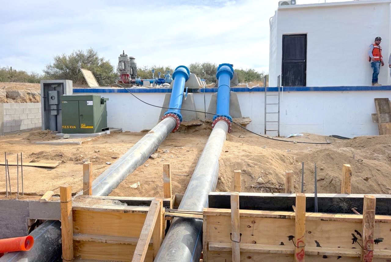 Más de $80 millones pesos se invierten en Los Cabos para mejoras de la red de agua potable