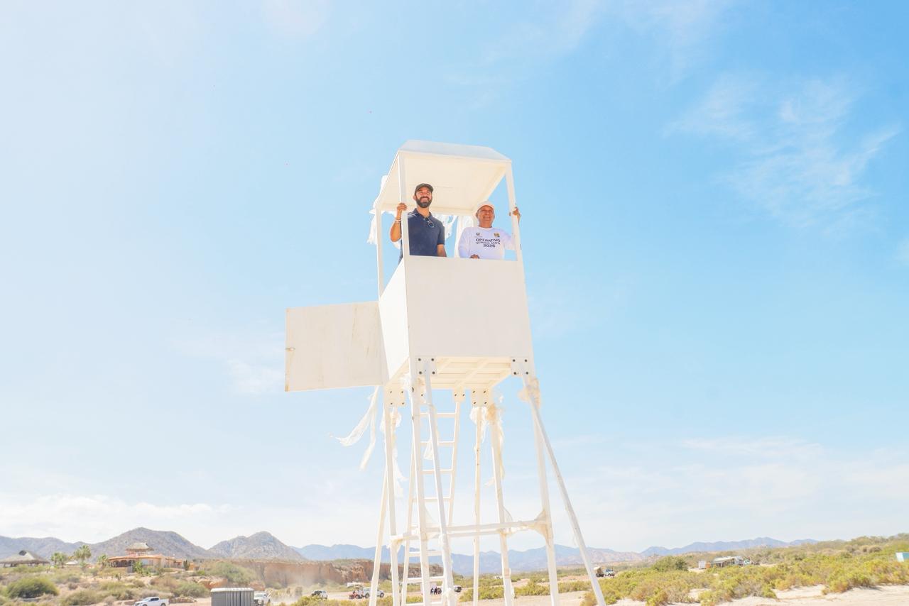 Autoridades del Gobierno de Los Cabos llaman a respetar la señalética y banderas en playas