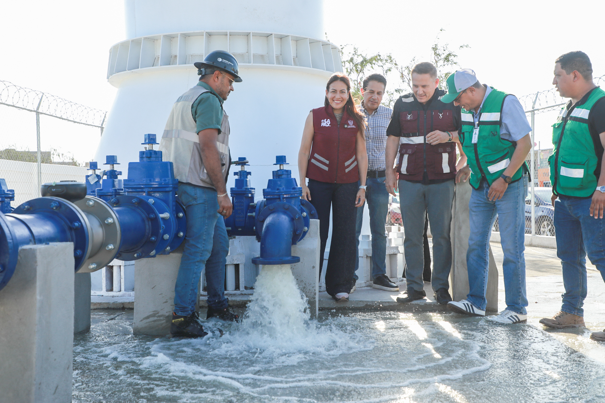 Nueva obra hidráulica fortalece el abasto de agua en Paraíso del Sol y colonias vecinas