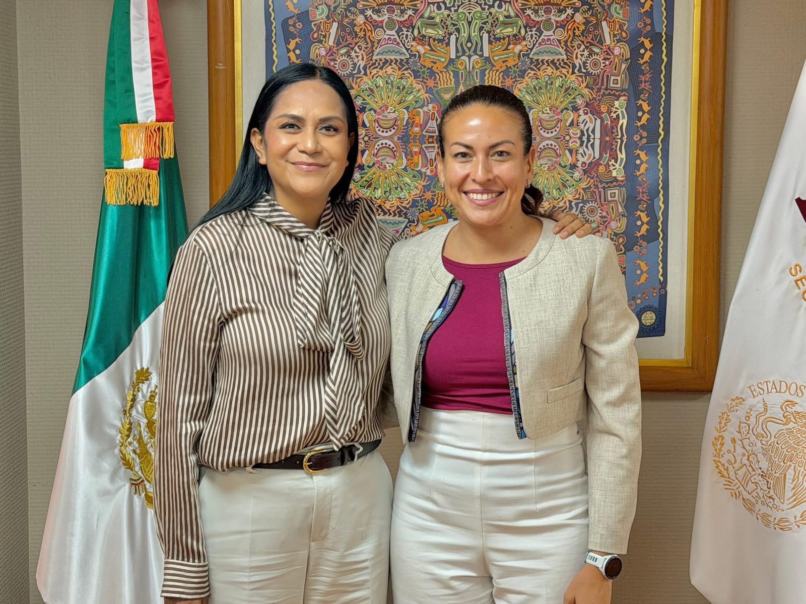 Ariadna Montiel llama a la unidad y condena ataques contra mujeres en Morena