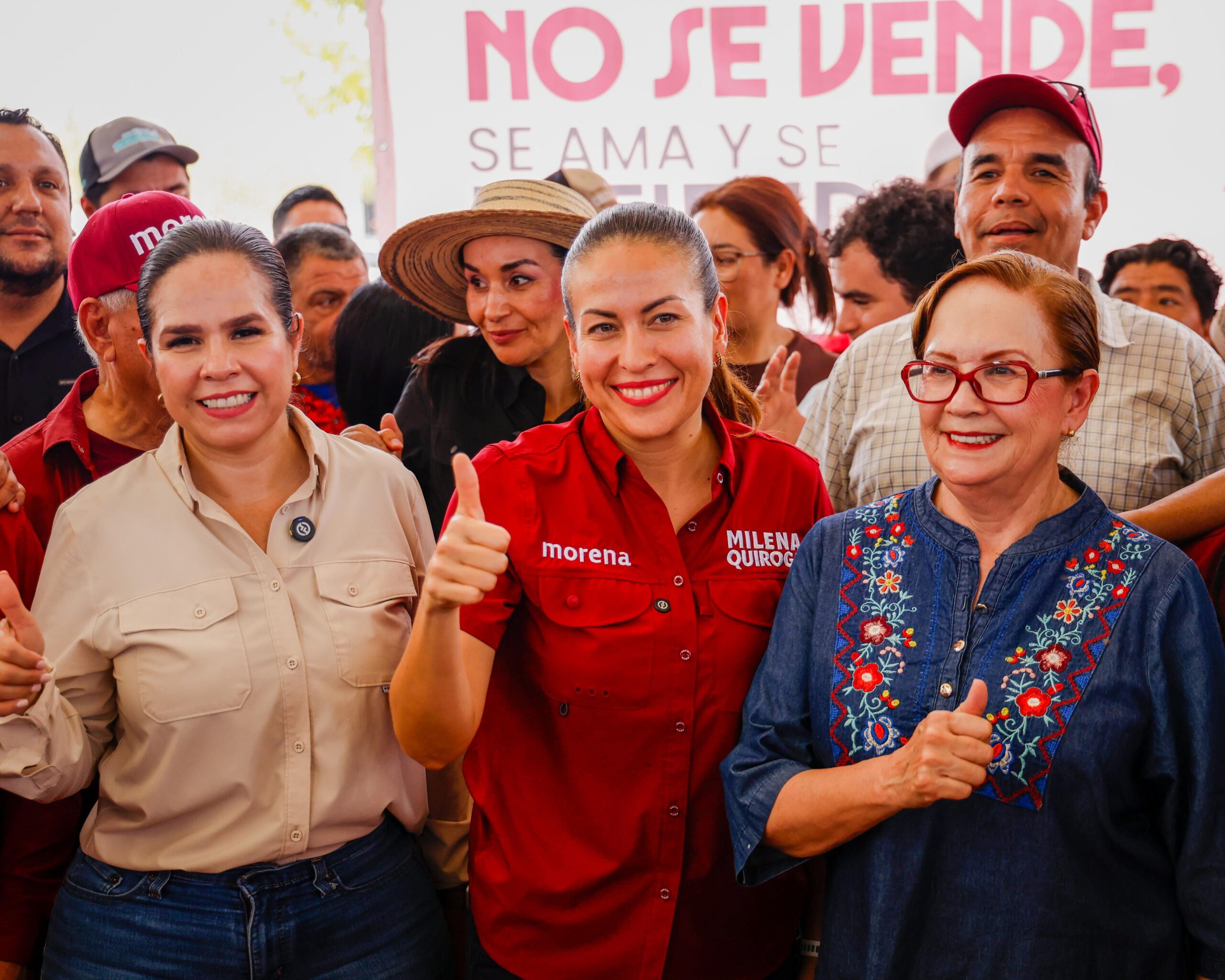 “En Morena, la unidad es transformación”: Milena Quiroga en Asamblea Informativa